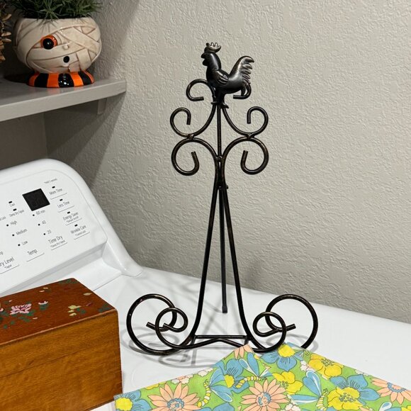 Vintage Kitchen Bundle, Recipe Box - Chicken Easel - Retro Napkins - - Picture 13 of 17